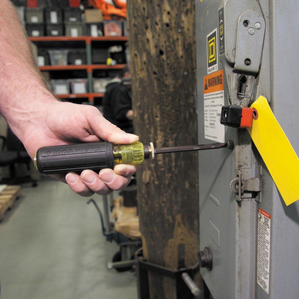Klein Tools Adj. Screwdriver #2 Ph 1/4″ Sl - Ascmtools