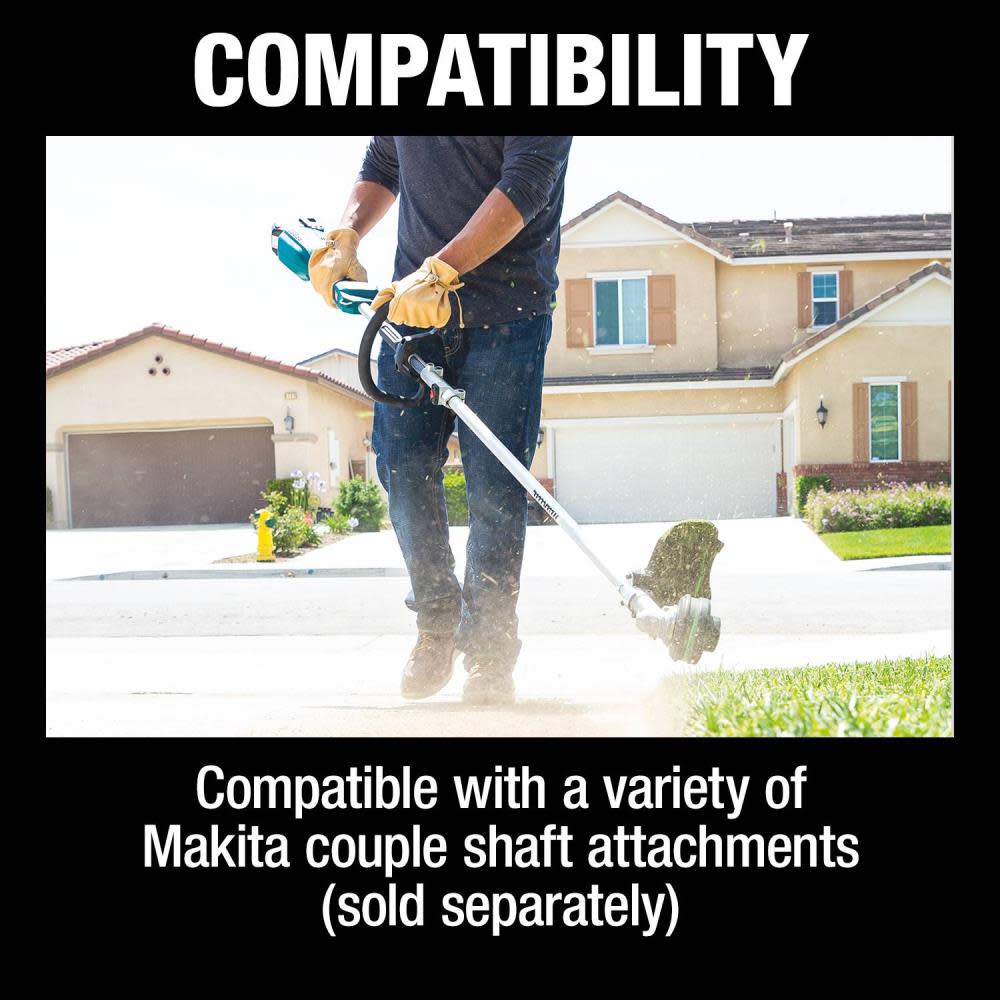Makita 18V LXT Couple Shaft Power Head Kit with 13″ String Trimmer & Blower Attachments Lithium Ion Brushless Cordless - Ascmtools