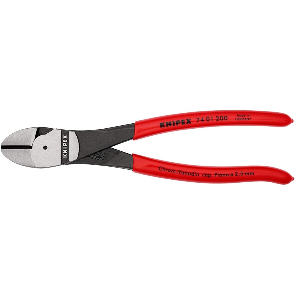 Knipex Diagonal Cutter Plastic Coated Handle 200mm - Ascmtools