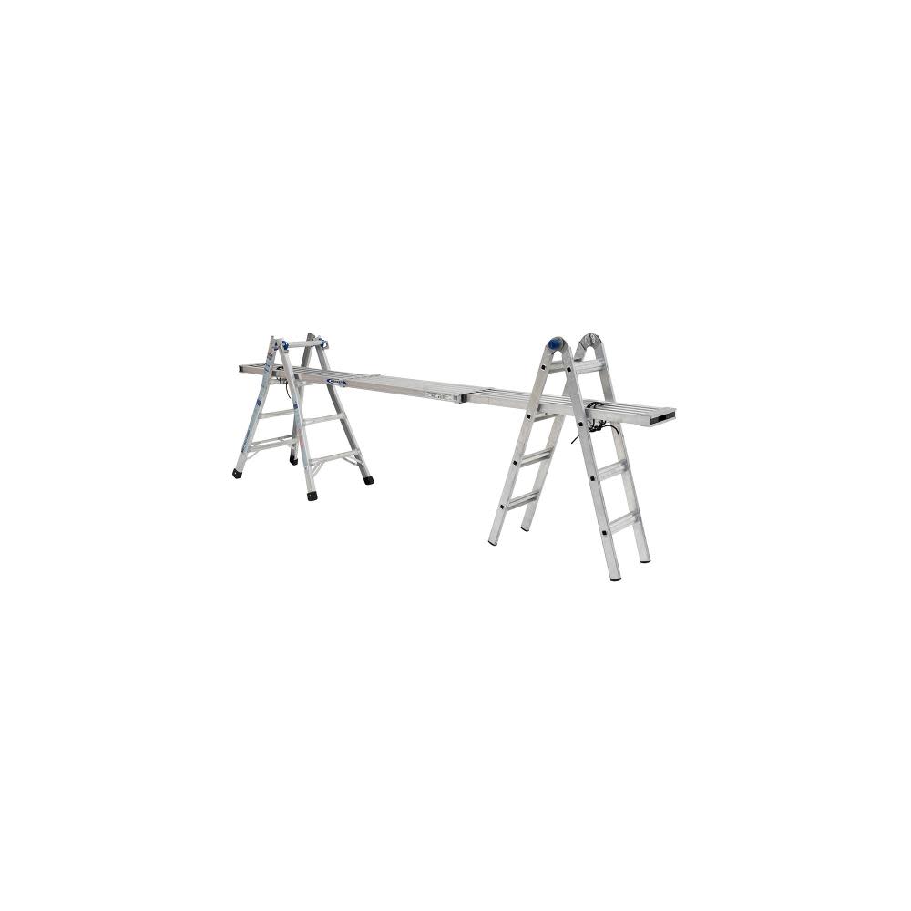 Werner 18 Ft. Reach Height Type IA Aluminum Multi-Position Ladder - Ascmtools