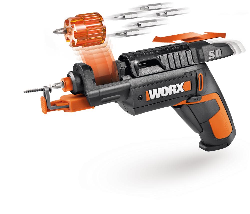 Worx Semi-Automatic Power Screw Driver with Screw Holder Kit - Ascmtools