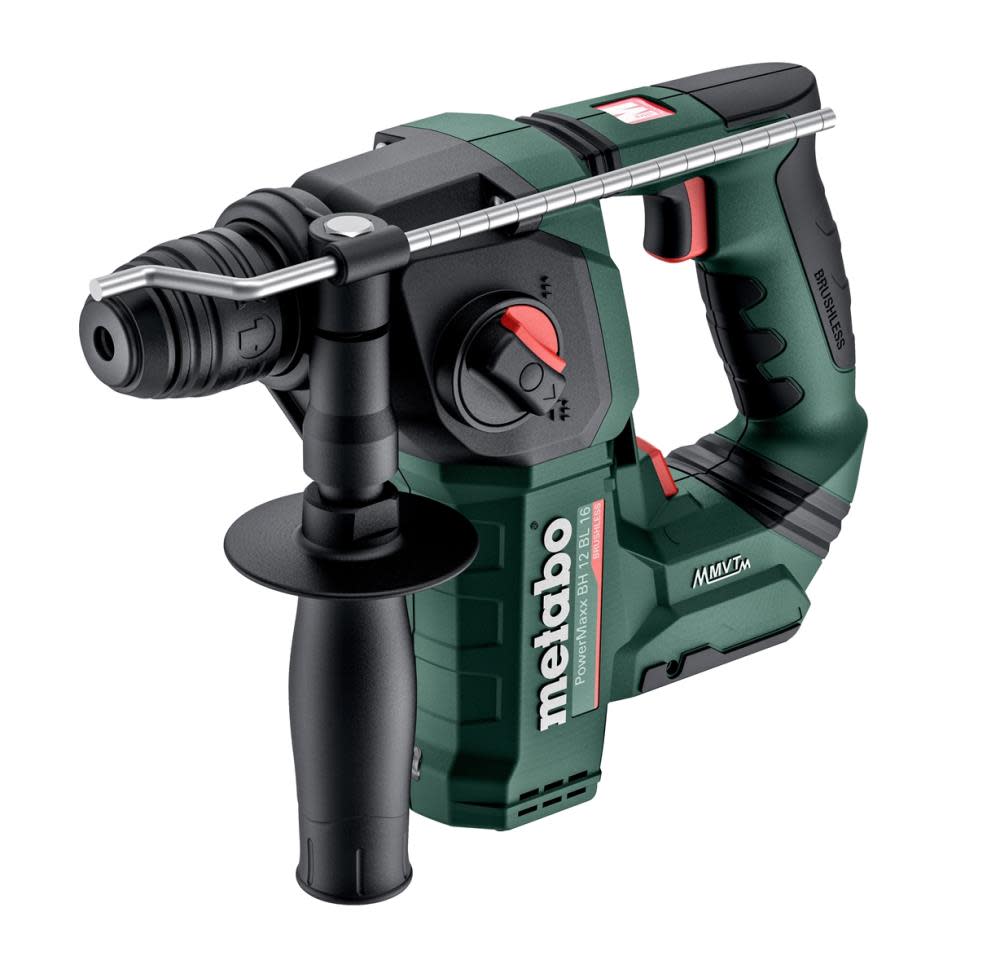 Metabo 12V PowerMaxx BH 12 BL 16 Cordless SDS Plus Rotary Hammer Bare Tool - Ascmtools