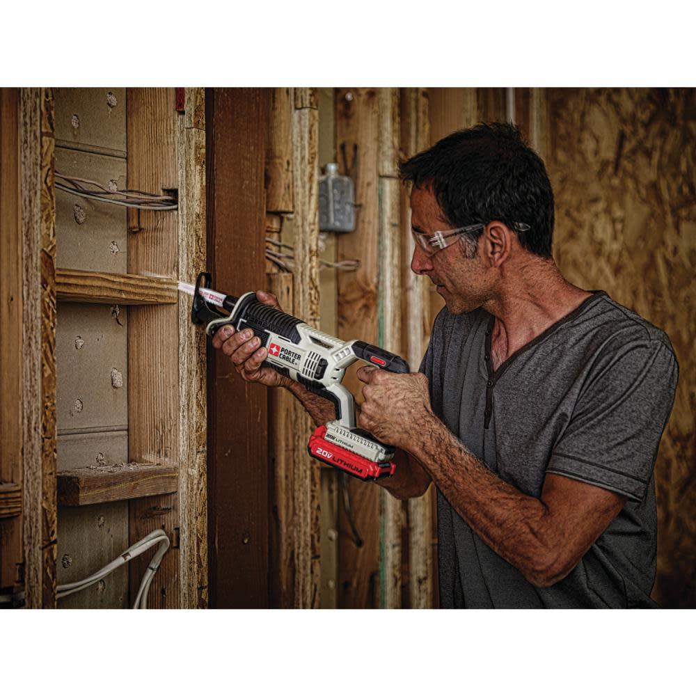 Porter Cable 20-volt Variable Speed Cordless Reciprocating Saw (Bare Tool) - Ascmtools
