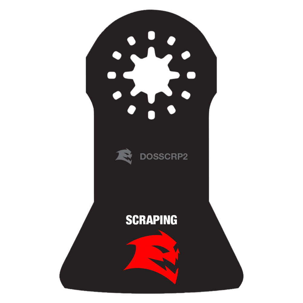 Diablo Tools Starlock High Carbon Steel Osc. Scraper Set for Adhesive Removal - Ascmtools