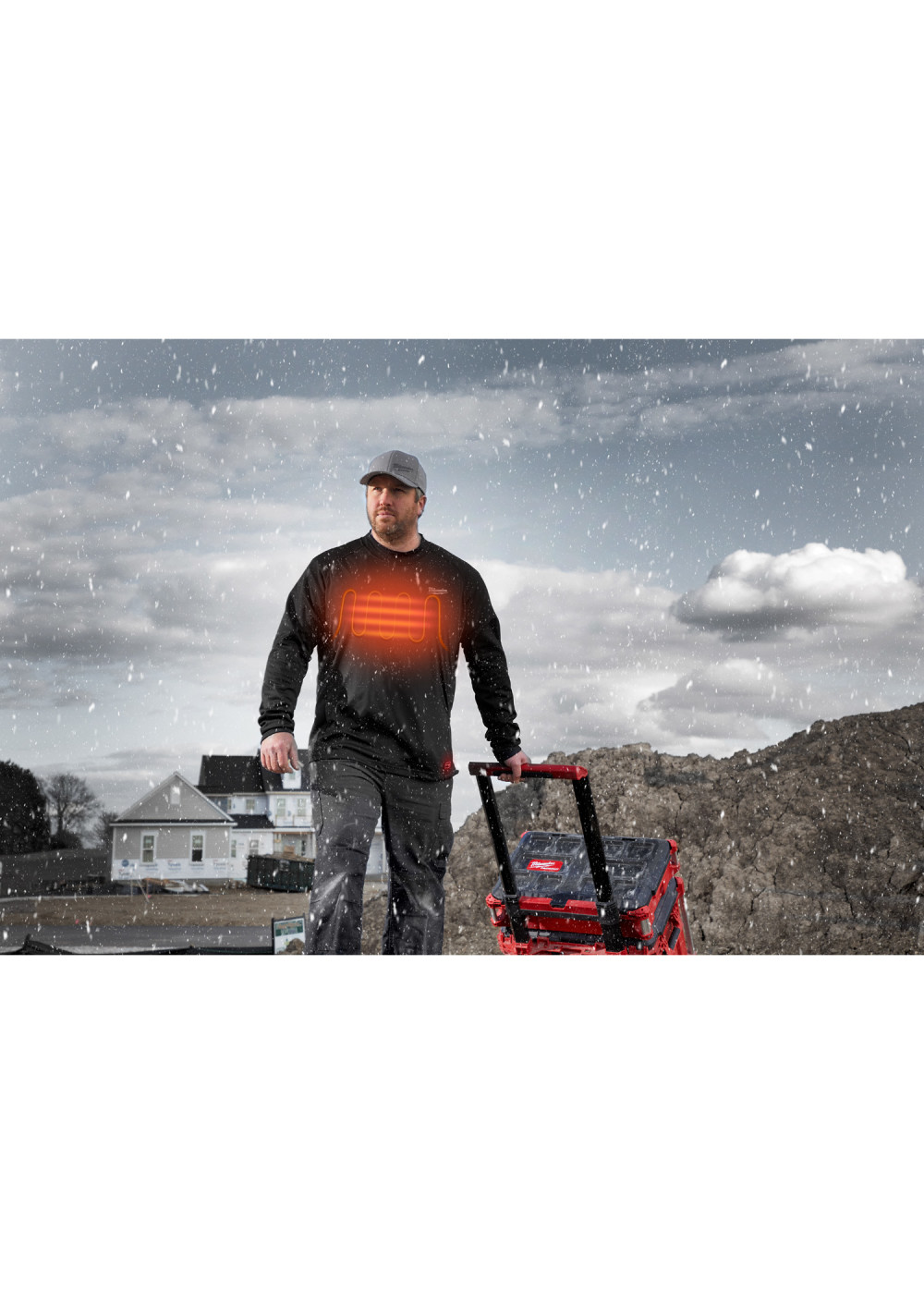 Milwaukee USB Rechargeable Heated WORKSKIN Midweight Base Layer Kit 2X - Ascmtools