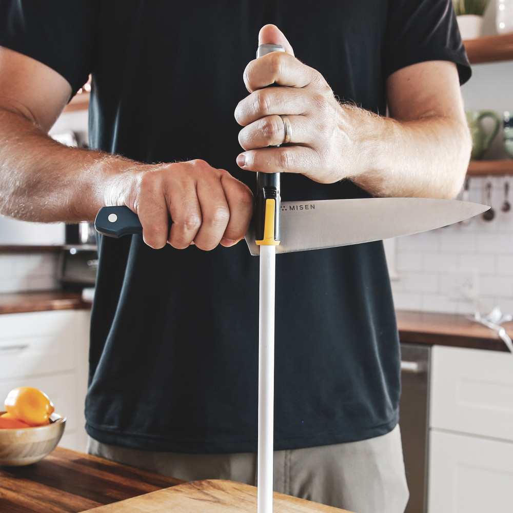 Work Sharp Ceramic Kitchen Knife Honing Rod - Ascmtools