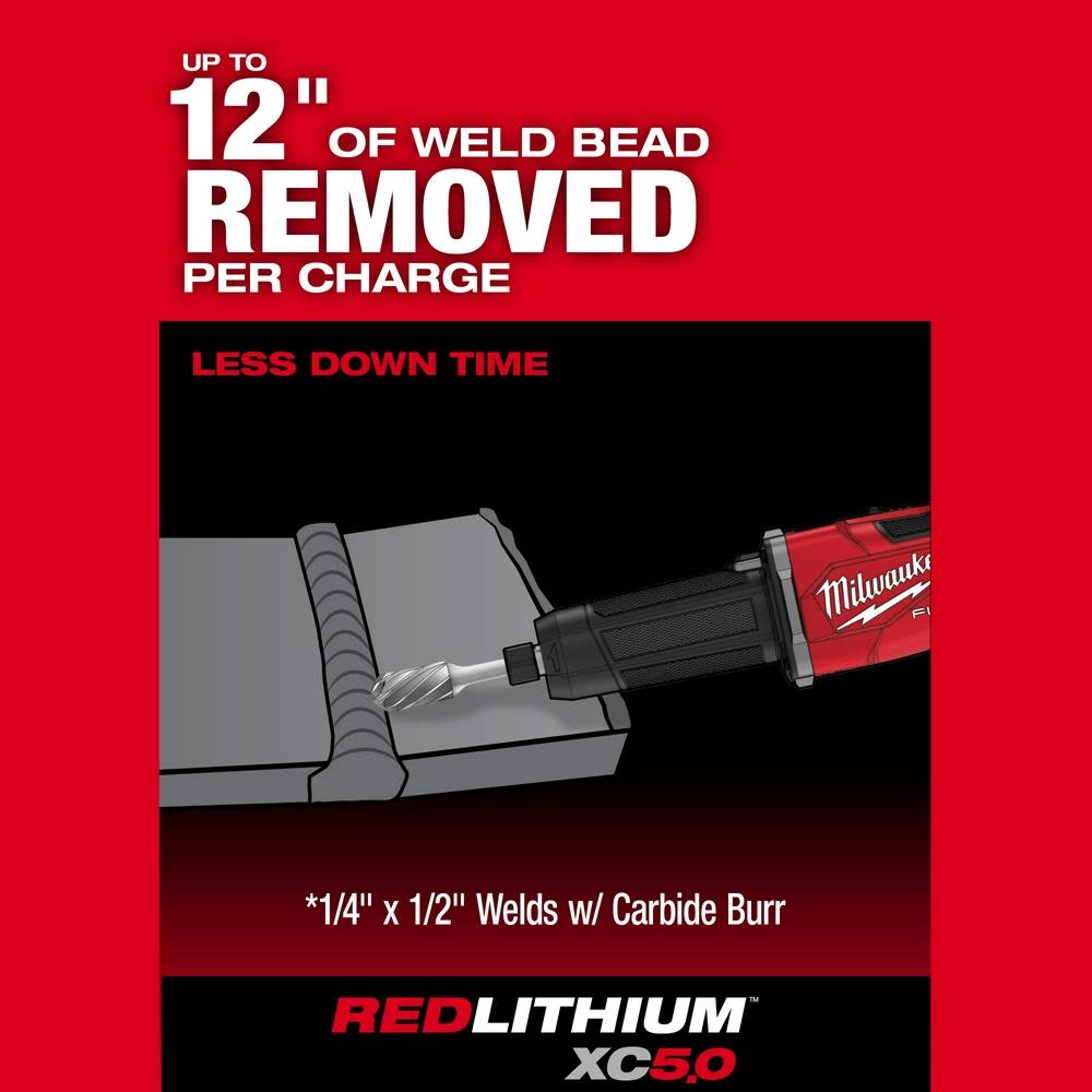 Milwaukee M18 FUEL Braking Die Grinder Slide Switch Bare Tool - Ascmtools