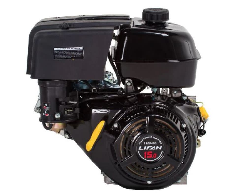 Lifan Engine Replacement Gas 15 HP 420cc OHV Electric Start 1″ Horizontal Keyway Shaft - Ascmtools