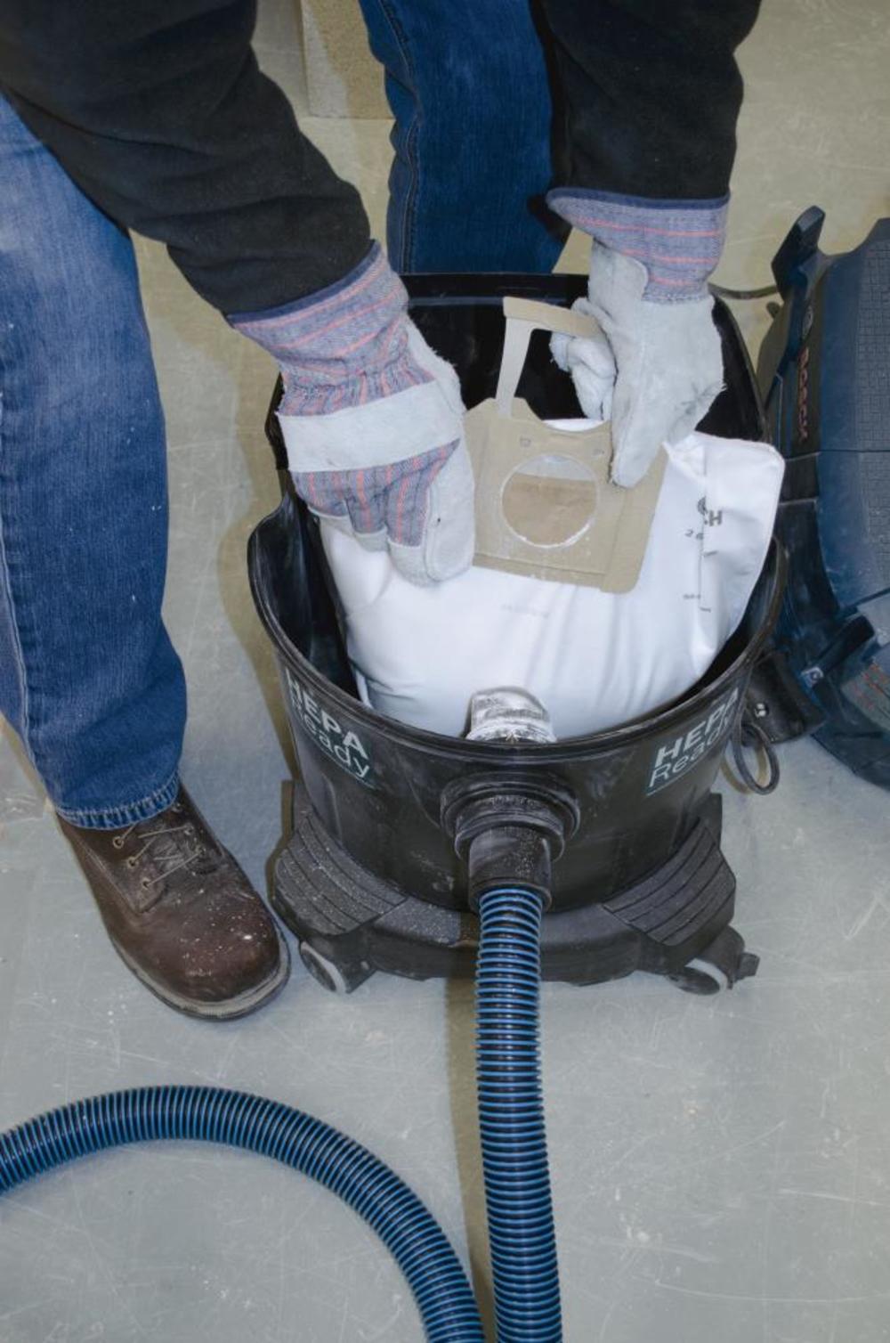 Bosch Fleece Dust Bags for 14-Gallon Dust Extractors (30 Pack) - Ascmtools