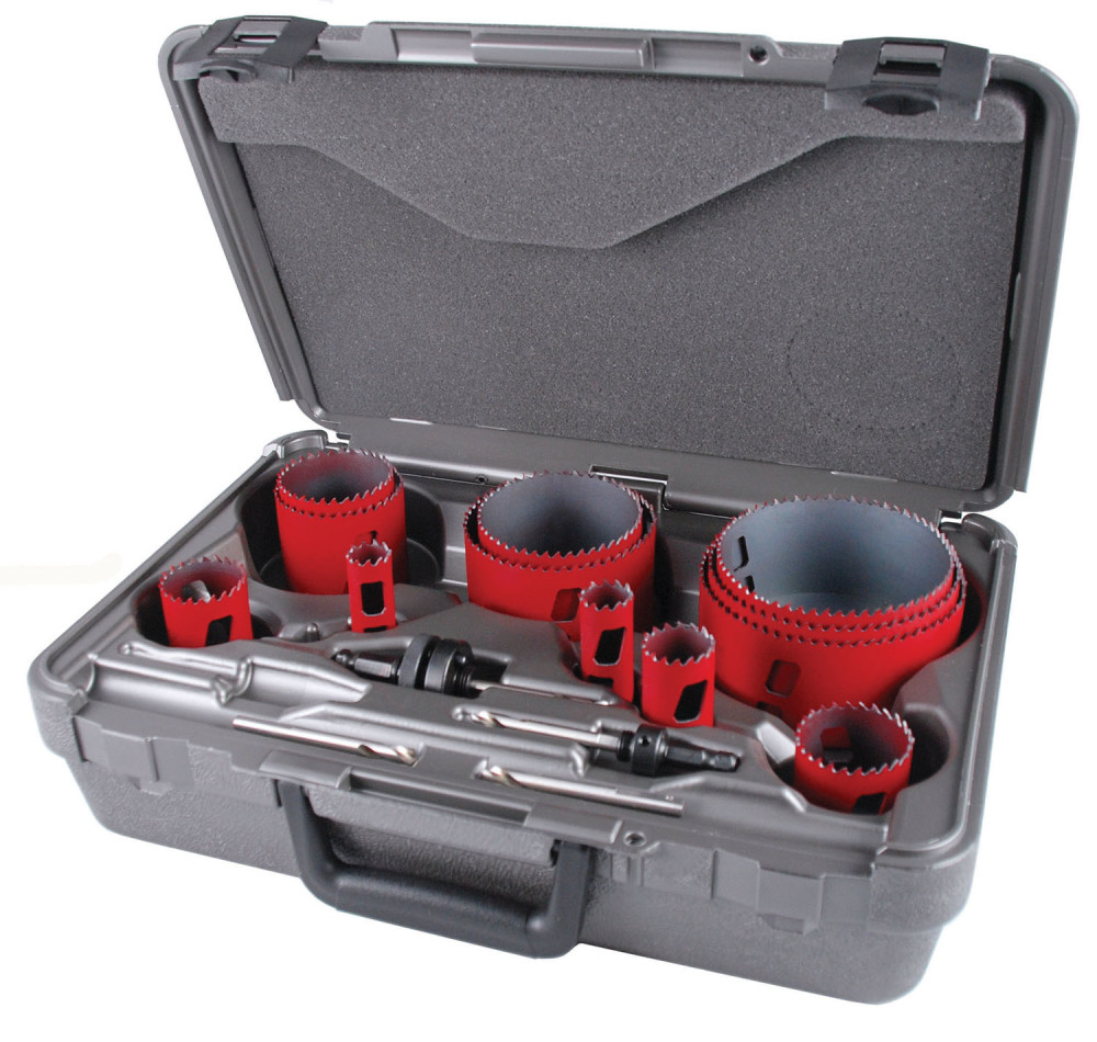 MK Morse Bi Metal Hole Saw KIT PLUMB 16pc - Ascmtools