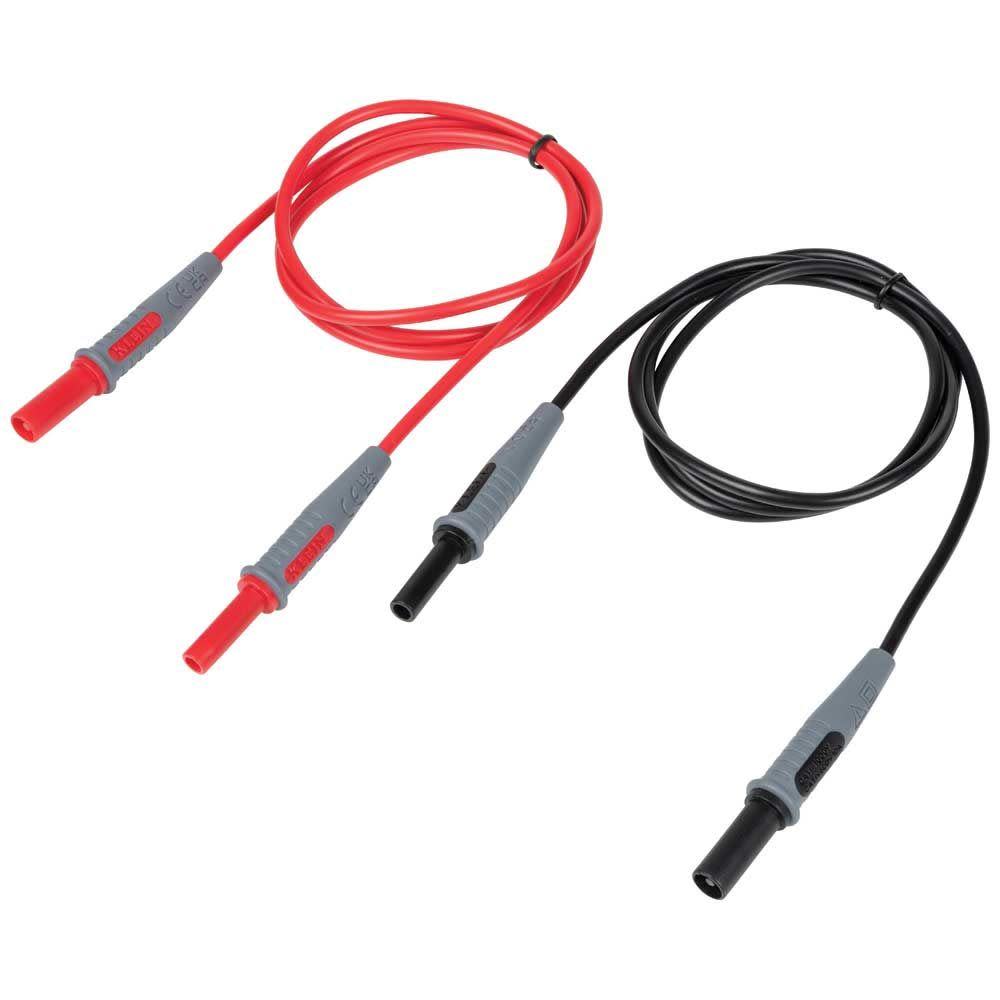 Klein Tools 3′ Lead Adapters Red & Black - Ascmtools