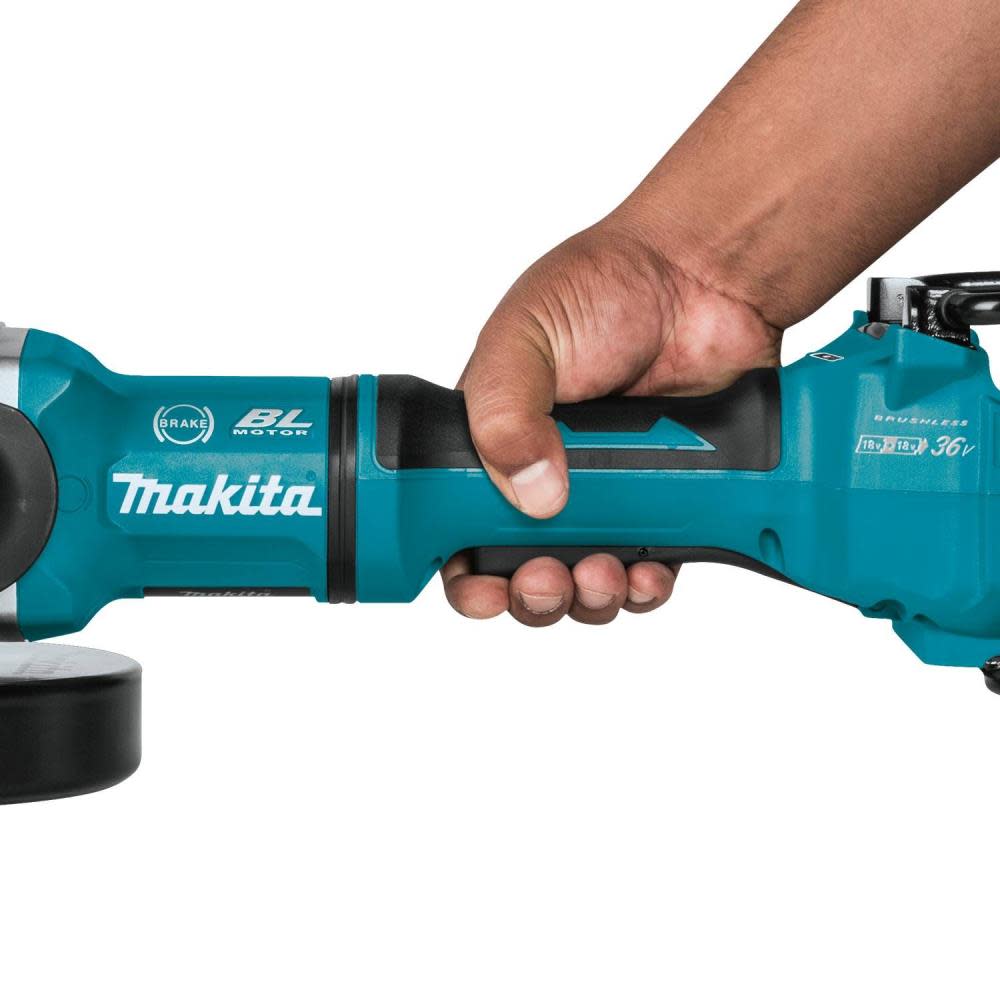 Makita 18V X2 LXT 36V 7″ Cut-Off/Angle Grinder with Electric Brake & AWS Bare Tool - Ascmtools