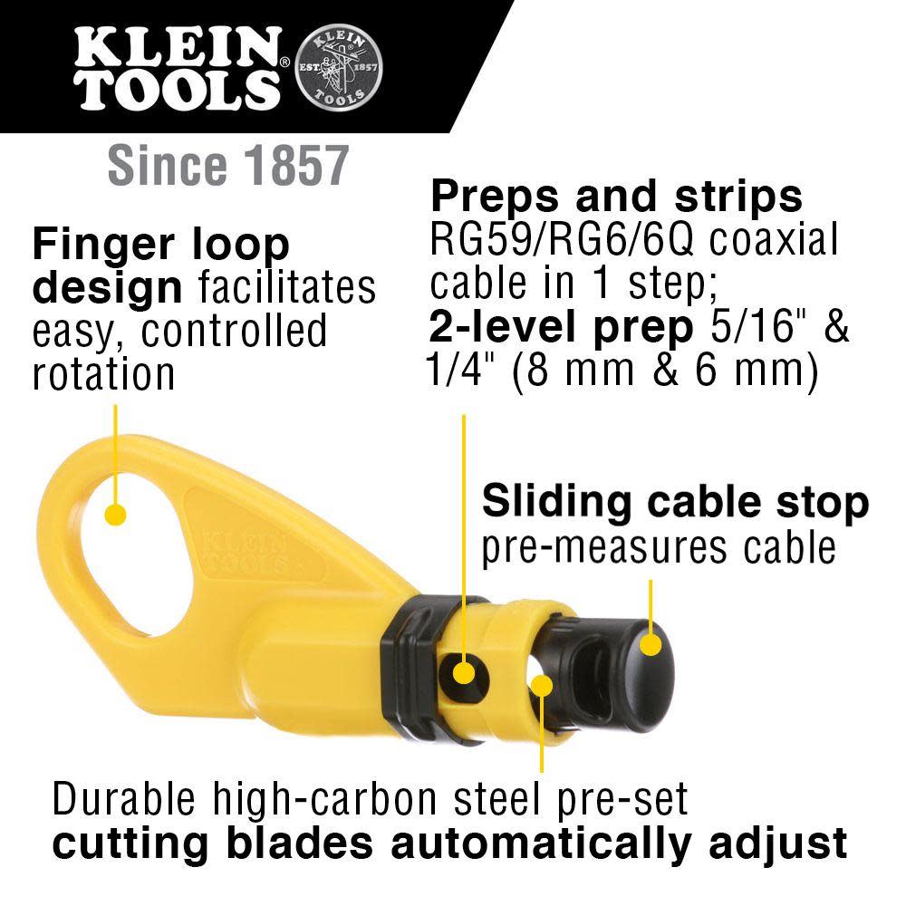 Klein Tools VDV ProTech Data & Coaxial Kit - Ascmtools