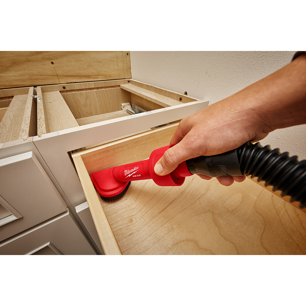 Milwaukee AIR-TIP Rotating Corner Brush Tool - Ascmtools