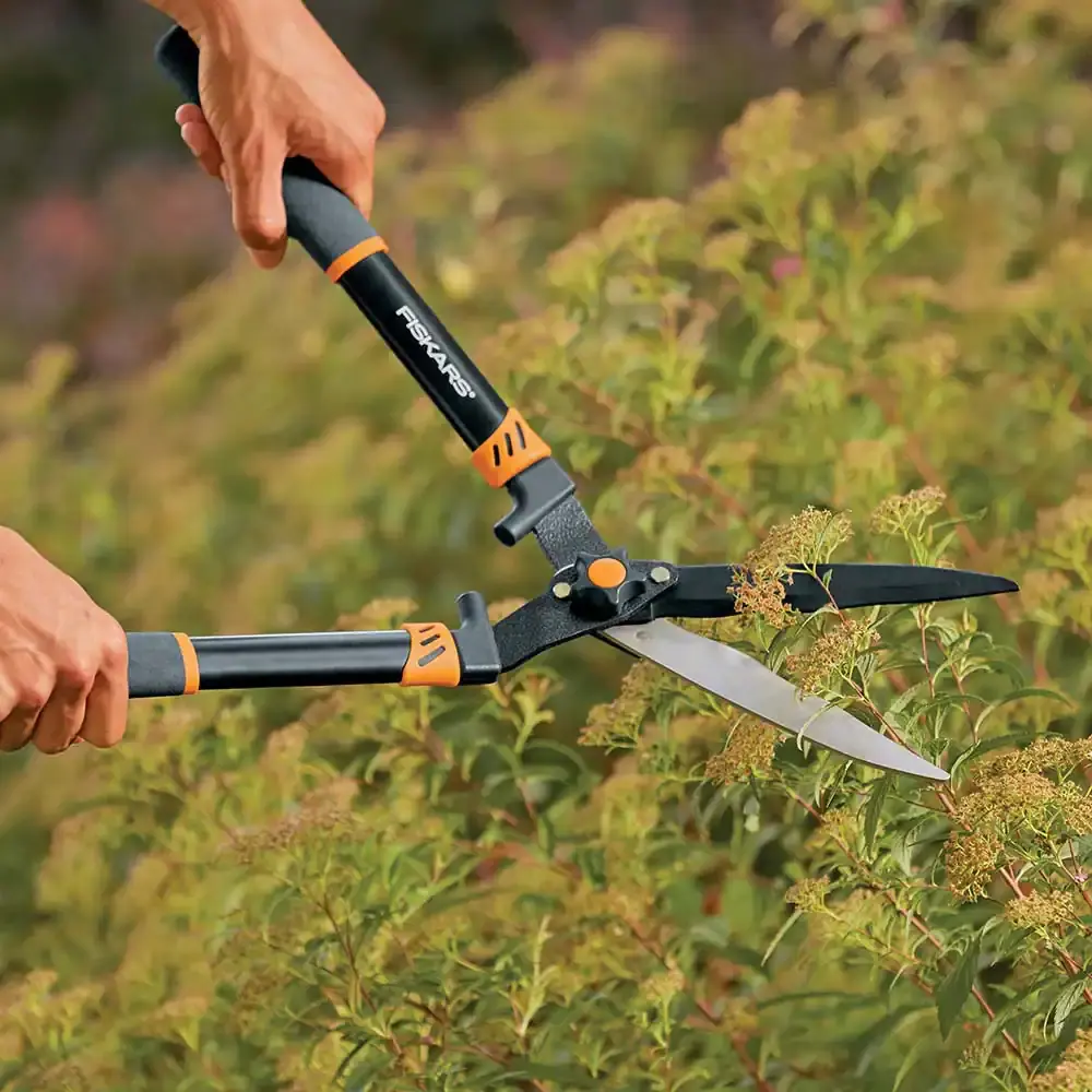 Fiskars Hedge Shear & Pruner Set 2pc with Contour Grip Handle - Ascmtools