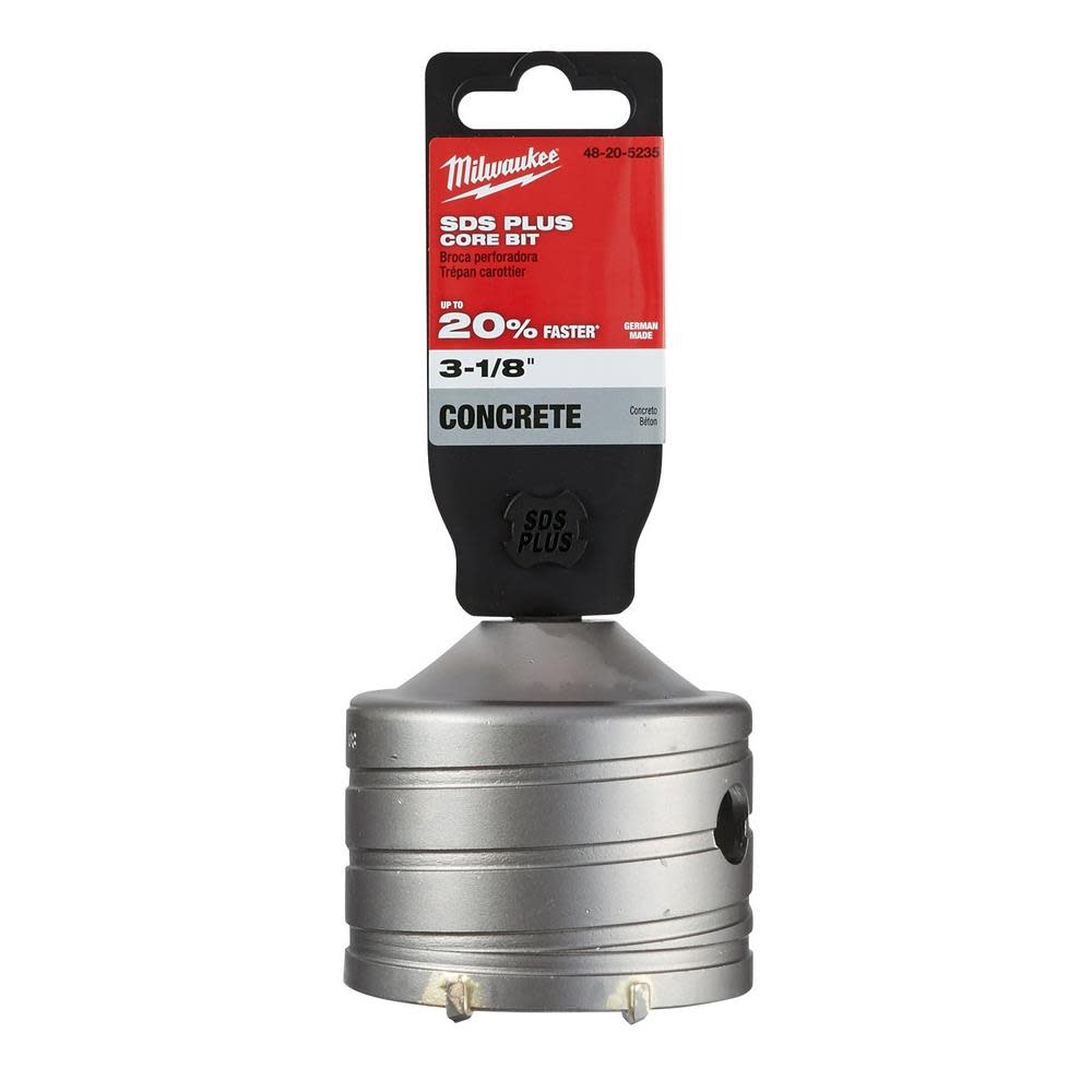 Milwaukee SDS+ Core 2-9/16 in. x 2 in. - Ascmtools