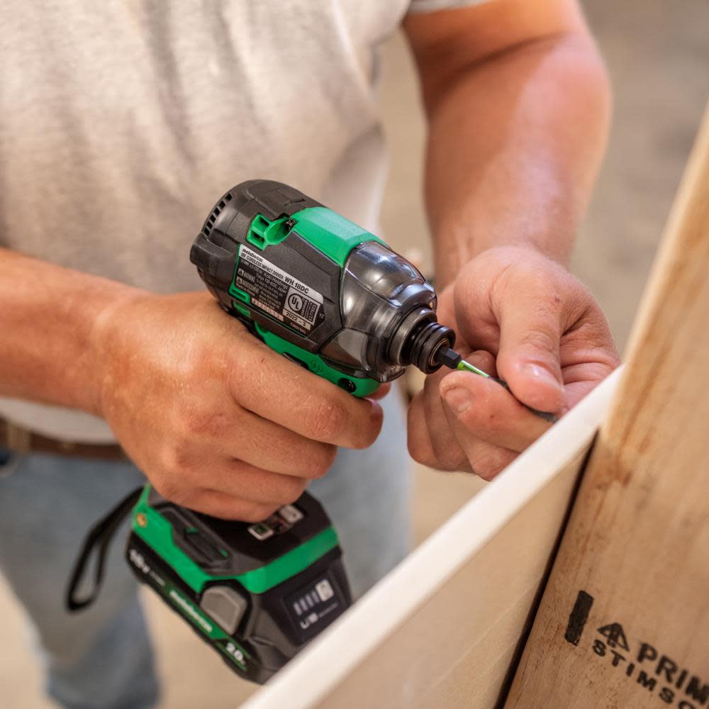 Metabo HPT 18V MultiVolt Impact Driver Triple Hammer Bolt Bare Tool - Ascmtools