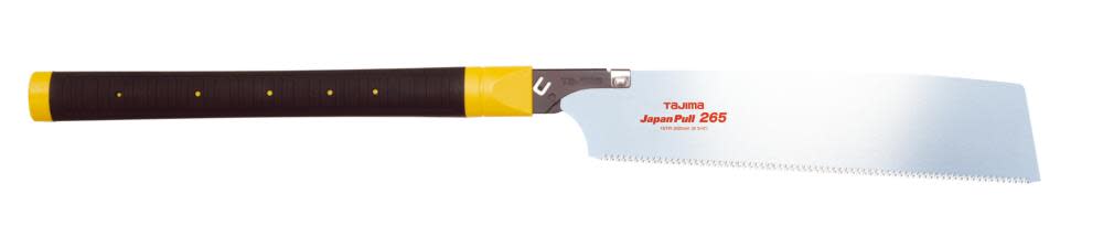 Tajima Rapid Pull Hand Saw with a Straight Elastomer Wrapped Handle - Ascmtools