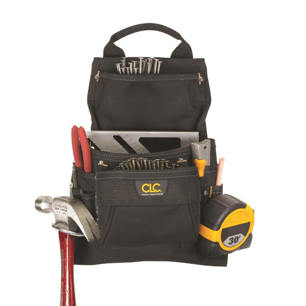 CLC 9 Pocket Ballistic Nail & Tool Bag - Ascmtools