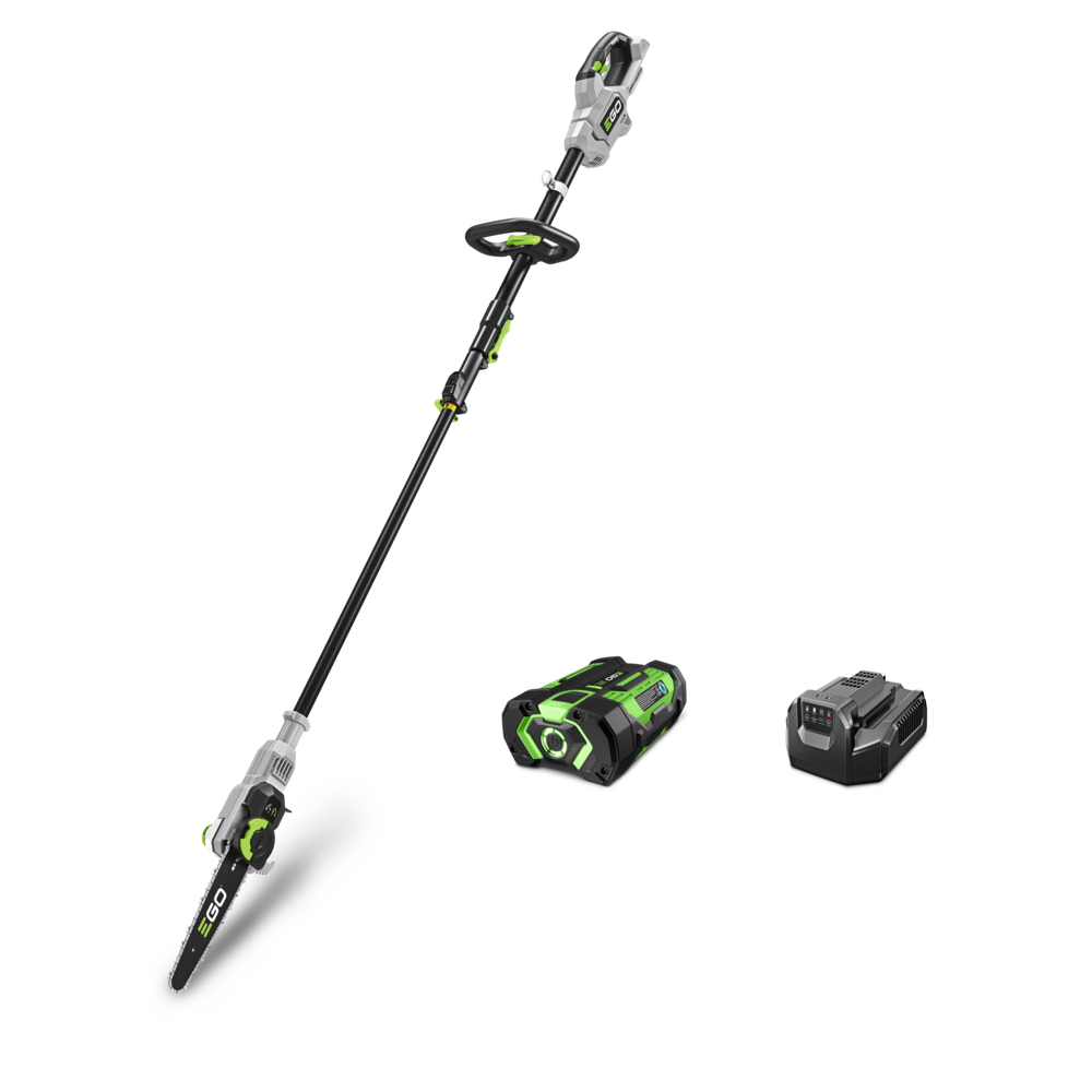 EGO EGO POWER+ 10 Telescopic Pole Saw Kit with 2.5Ah Battery & Standard Charger - Ascmtools