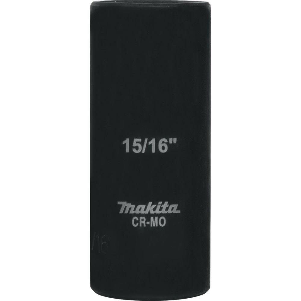 Makita 15/16 in. Deep Well Impact Socket 1/2 in. Drive - Ascmtools