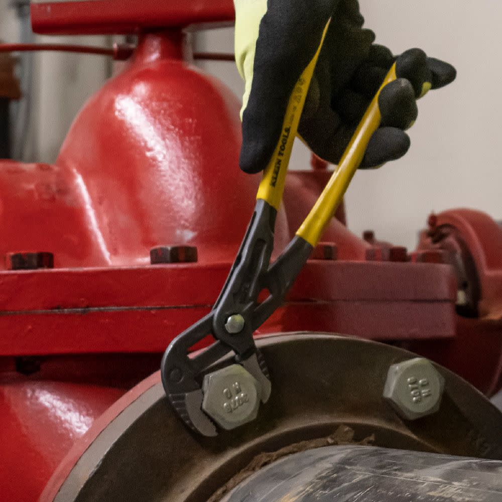 Klein Tools 10″ Quick-Adjust Klaw Pump Pliers - Ascmtools