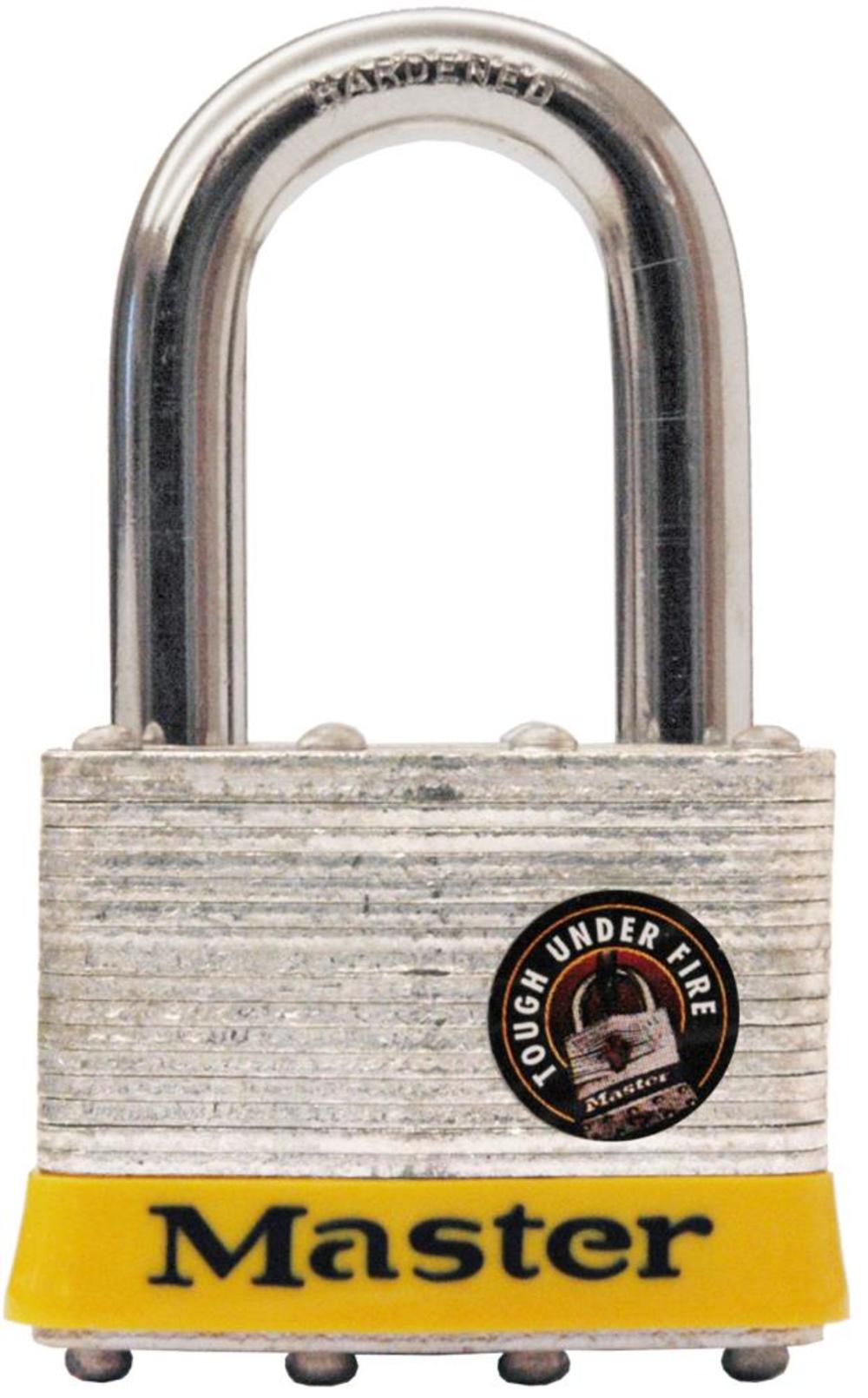 Master Lock 2 In. Laminated Steel Padlock with 1-1/2 In. Shackle – 5KALF - Ascmtools