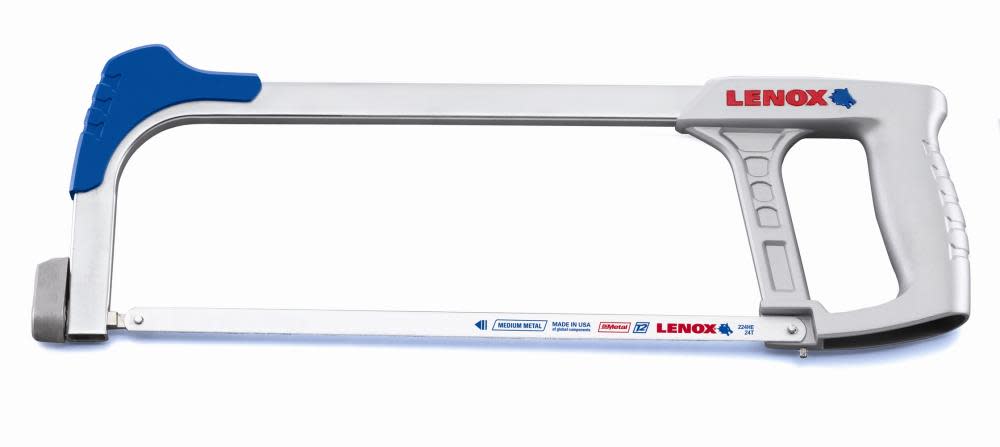 Lenox High Tension Hacksaw Frame with Blade - Ascmtools
