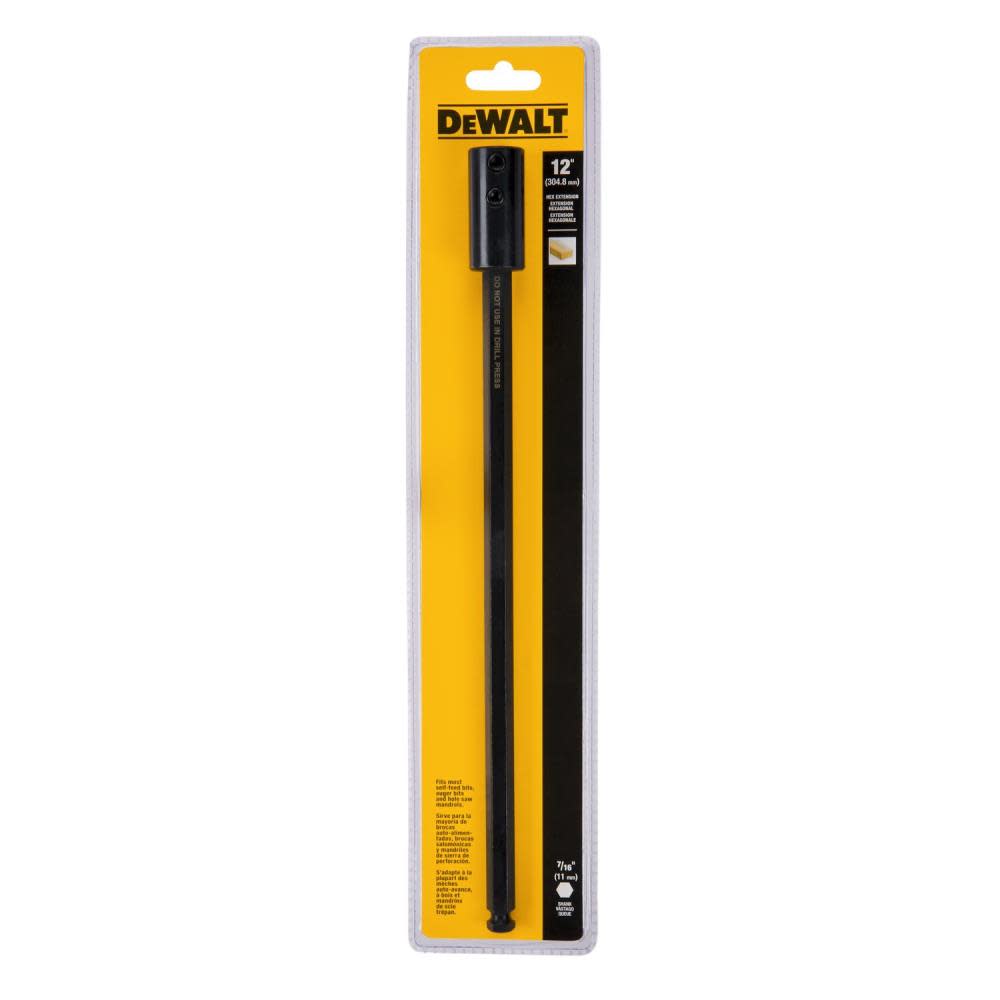 DEWALT 12 in. Self-Feed Bit Extension - Ascmtools