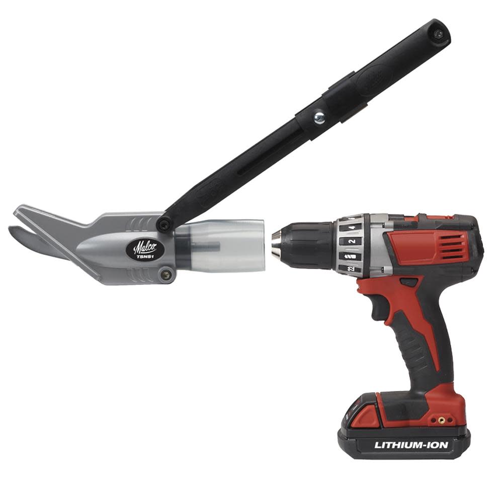 Malco Products TurboShear Slate Shear (Drill not included) - Ascmtools