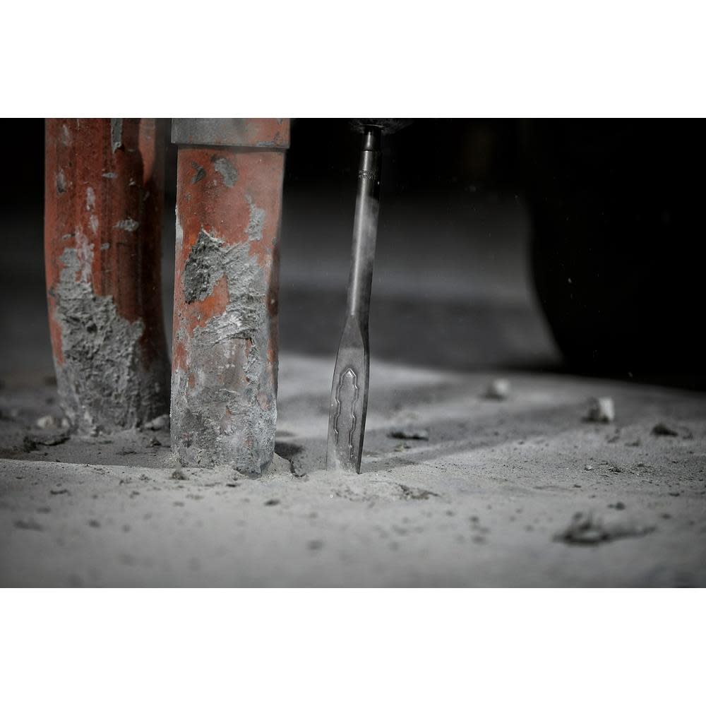Milwaukee SS SDS Plus 3/4 in. x 10 in. Flat Chisel - Ascmtools