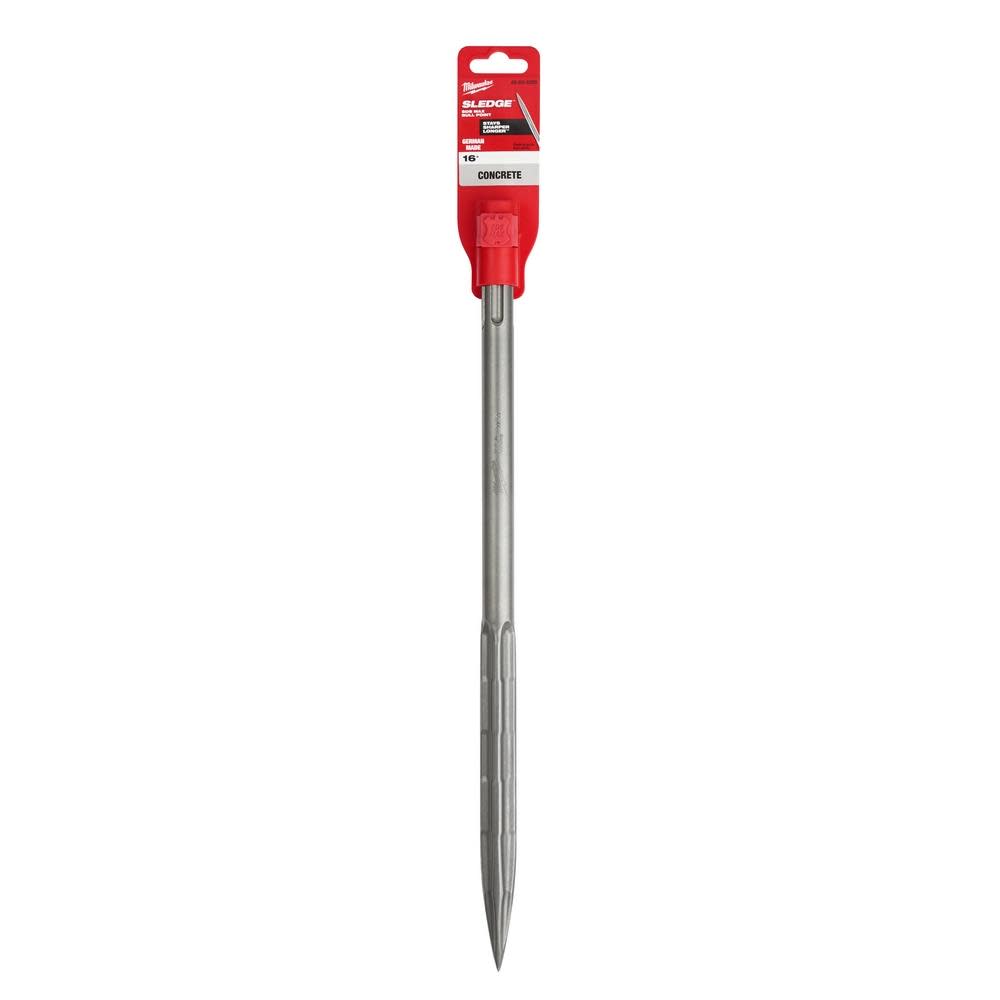 Milwaukee SS SDS-Max 16 in. Bull Point - Ascmtools