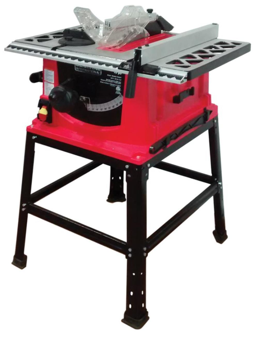 General International 10″ Table Saw with Stand 13 Amp - Ascmtools