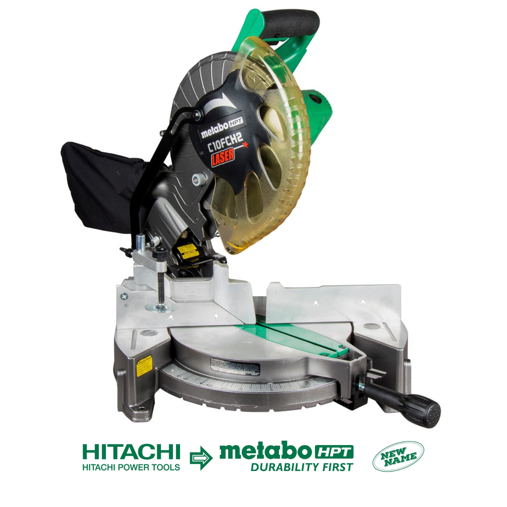 Metabo HPT Compound Miter Saw 10″ with Laser Marker C10FCH2SM - Ascmtools