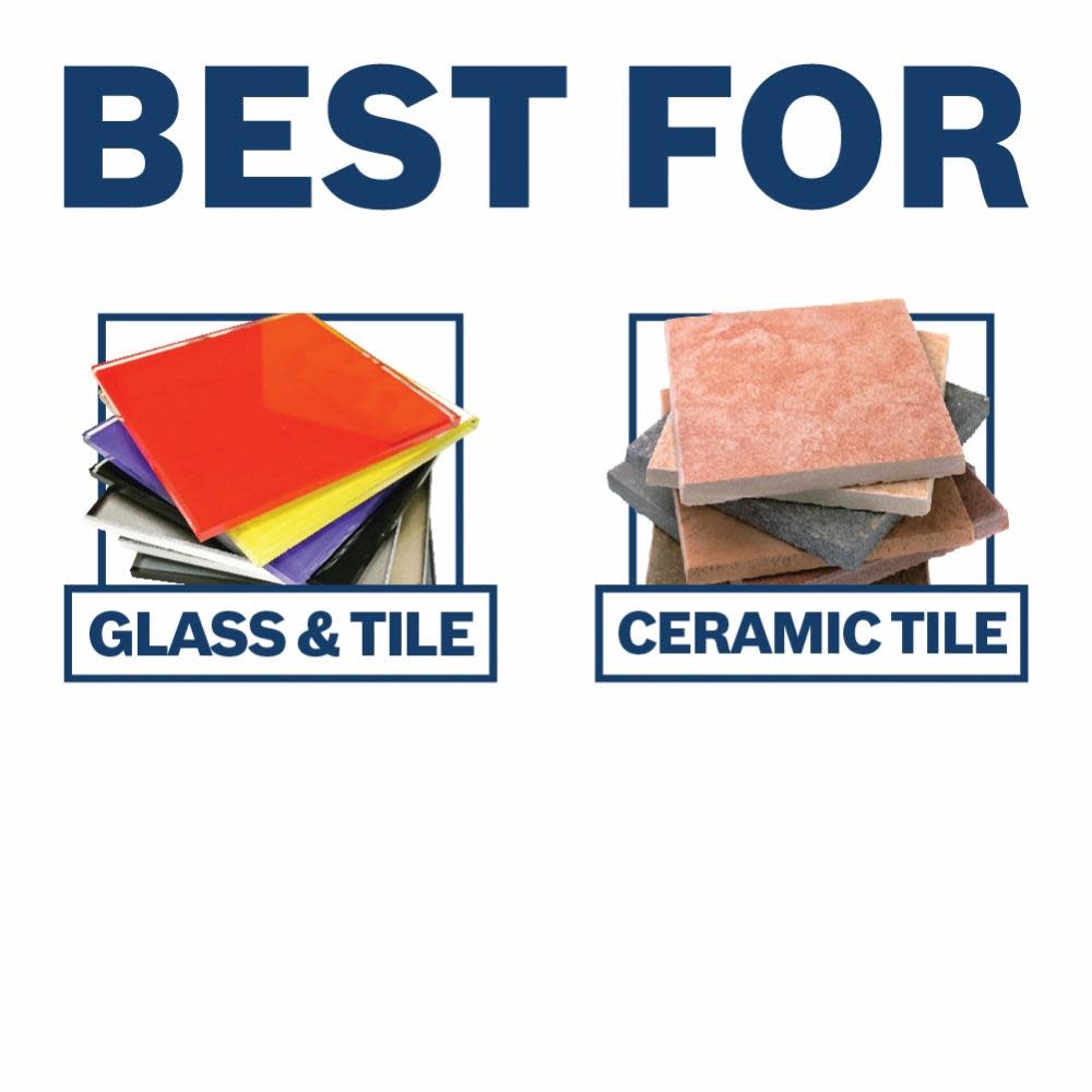 Bosch 8 pc. Glass and Tile Bit Set - Ascmtools