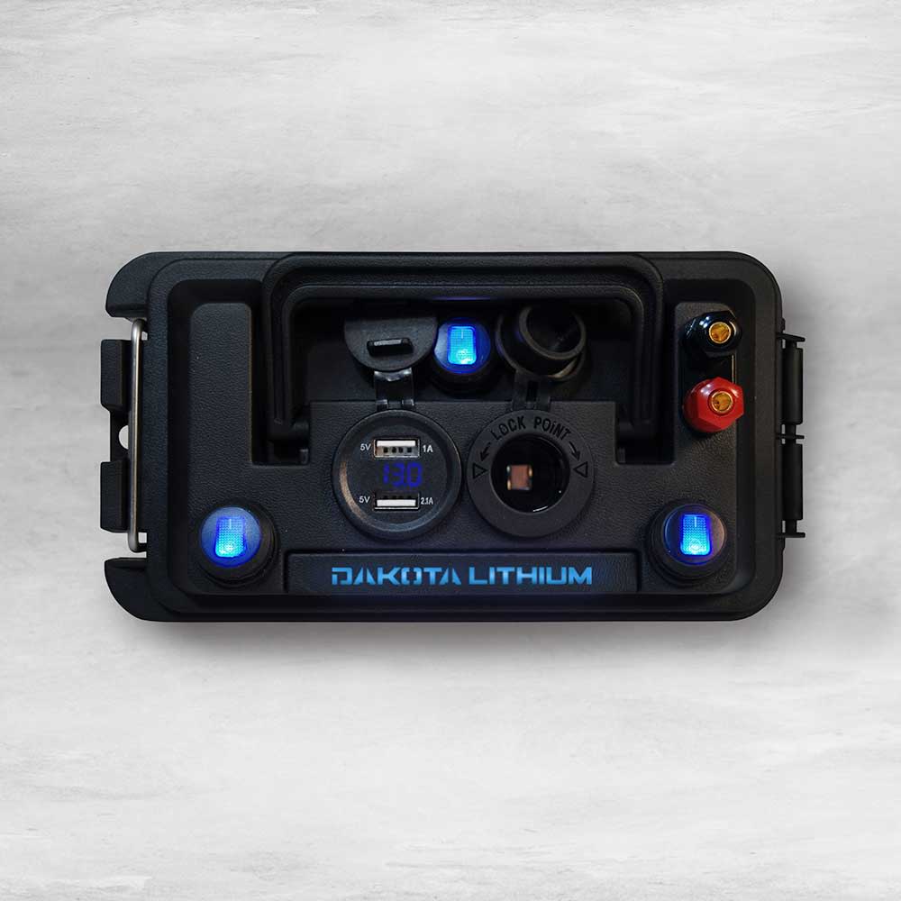 Dakota Lithium 12V 10Ah Power Box 10 Battery with Charger - Ascmtools