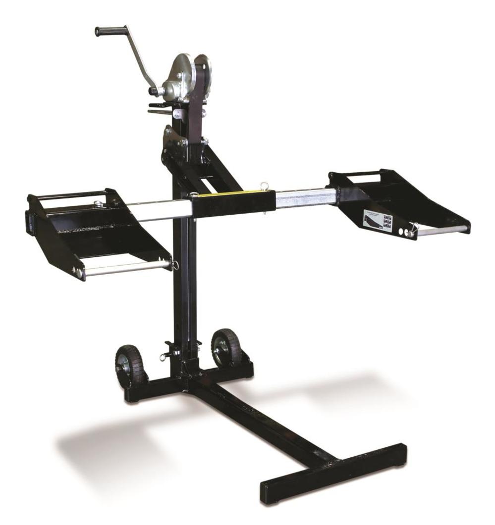 Mojack PRO Lawn Mower Lift 750lb Capacity - Ascmtools