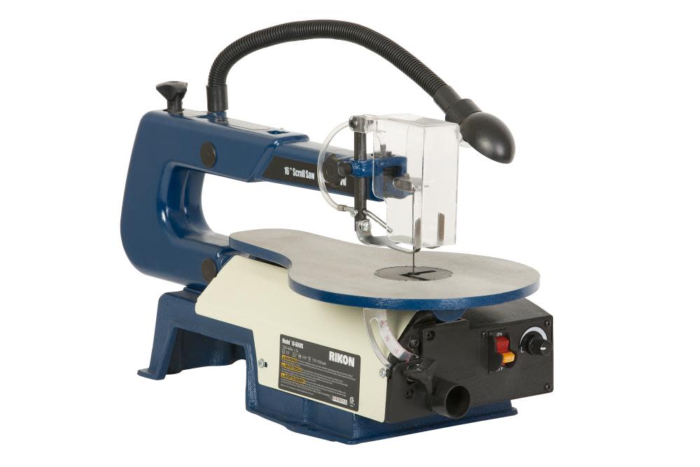 Rikon 16″ Scroll Saw with Lamp - Ascmtools