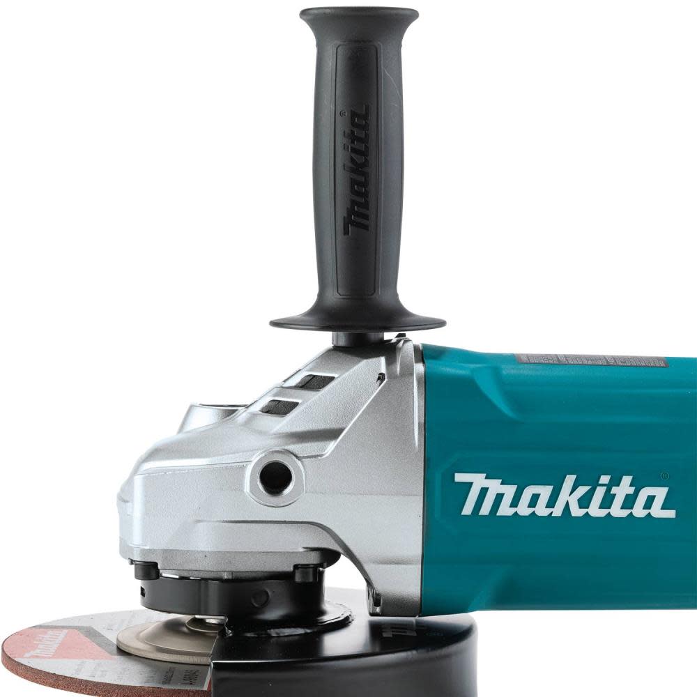 Makita 7″ Angle Grinder with Rotatable Handle & Lock-On Switch - Ascmtools