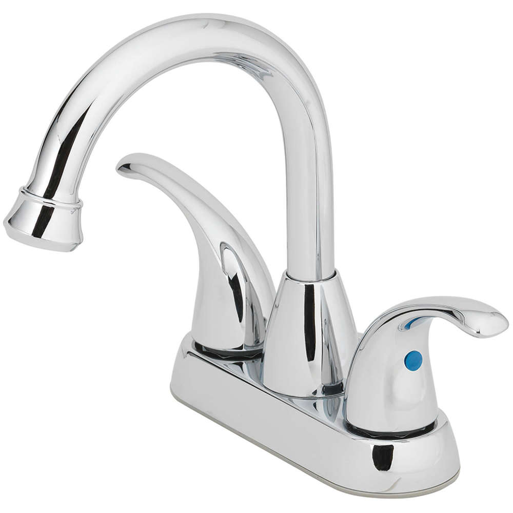 Oakbrook Coastal Bathroom Sink Faucet Two Handle Chrome - Ascmtools