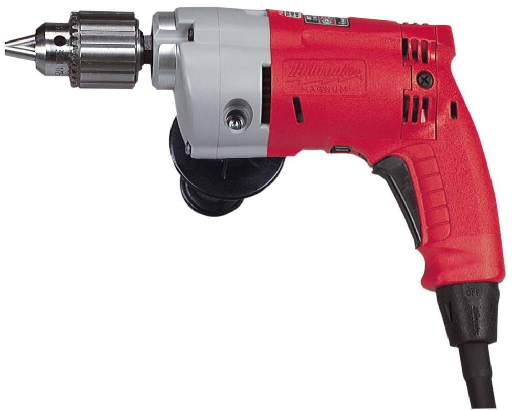 Milwaukee 1/2 in. 5.5 A Magnum Drill 950 RPM - Ascmtools