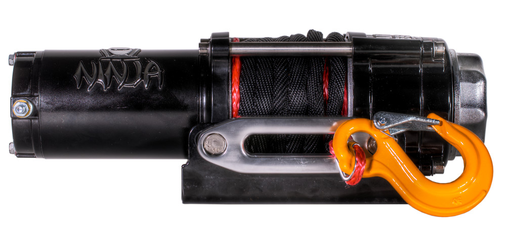 DK2 Ninja Winch Planetary Gear 2500lb with Synthetic Rope - Ascmtools