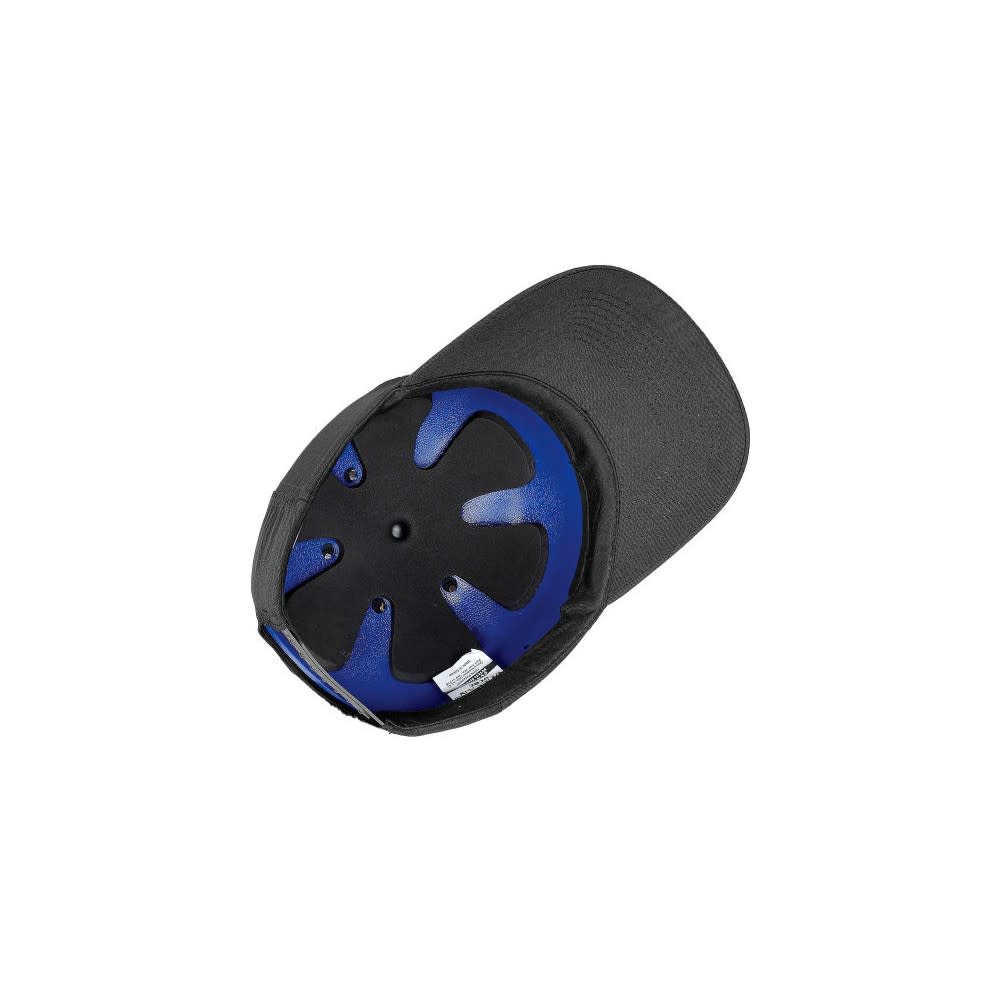 Occunomix Baseball Bump Cap Black Vulcan ‘BCBC’ Regular One Size Fits Most - Ascmtools