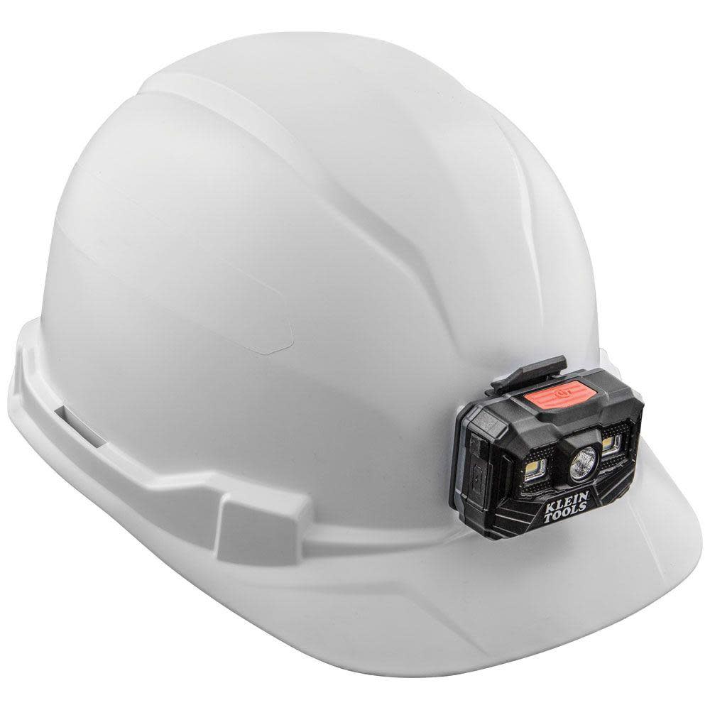 Klein Tools Non-Vented Hard Hat Cap with Headlamp - Ascmtools