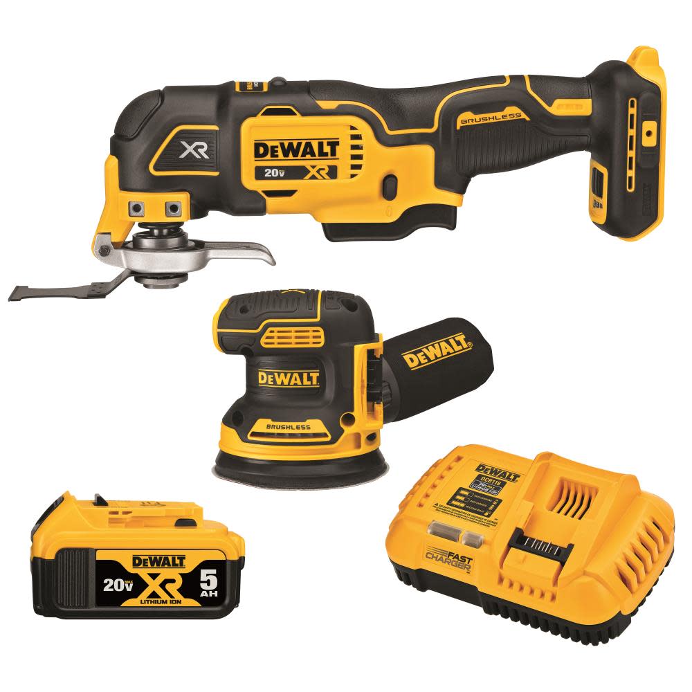 DEWALT 20V MAX XR Cordless Woodworking Kit 2pc - Ascmtools