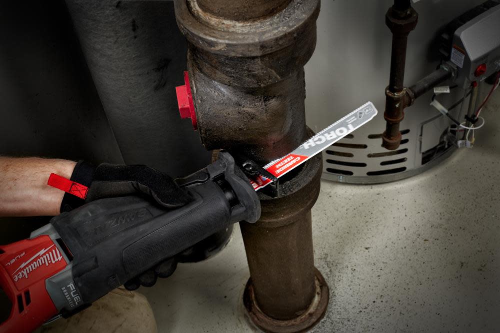 Milwaukee 12″ 7TPI The TORCH with Carbide Teeth 5PK - Ascmtools