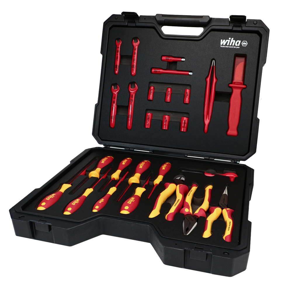 Wiha Insulated Hybrid & EV Essentials Tool Kit 26pc - Ascmtools