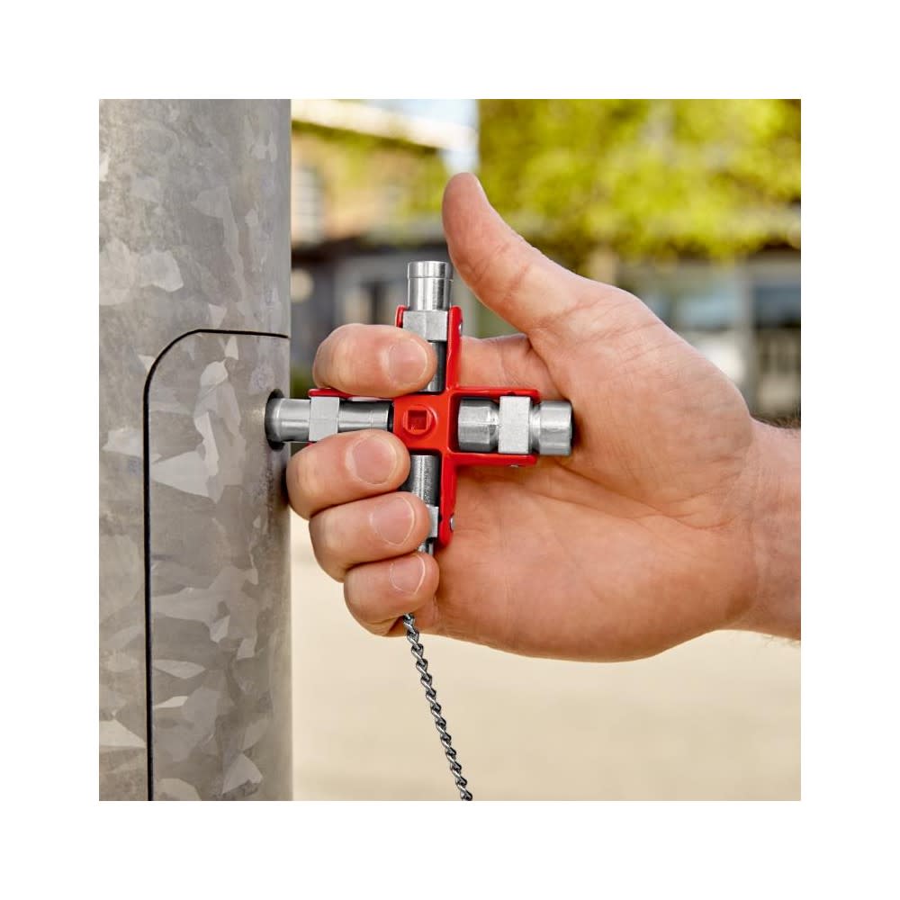 Knipex Universal Key For All Standard Cabinets & Shut Off Systems - Ascmtools