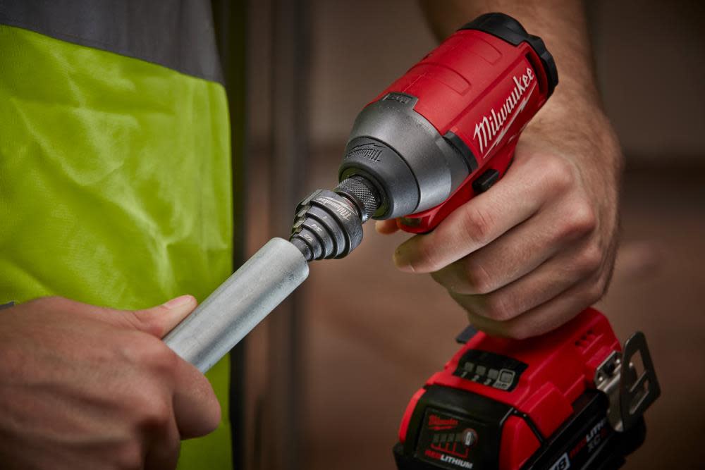 Milwaukee SHOCKWAVE Conduit Reaming Bit Holder - Ascmtools