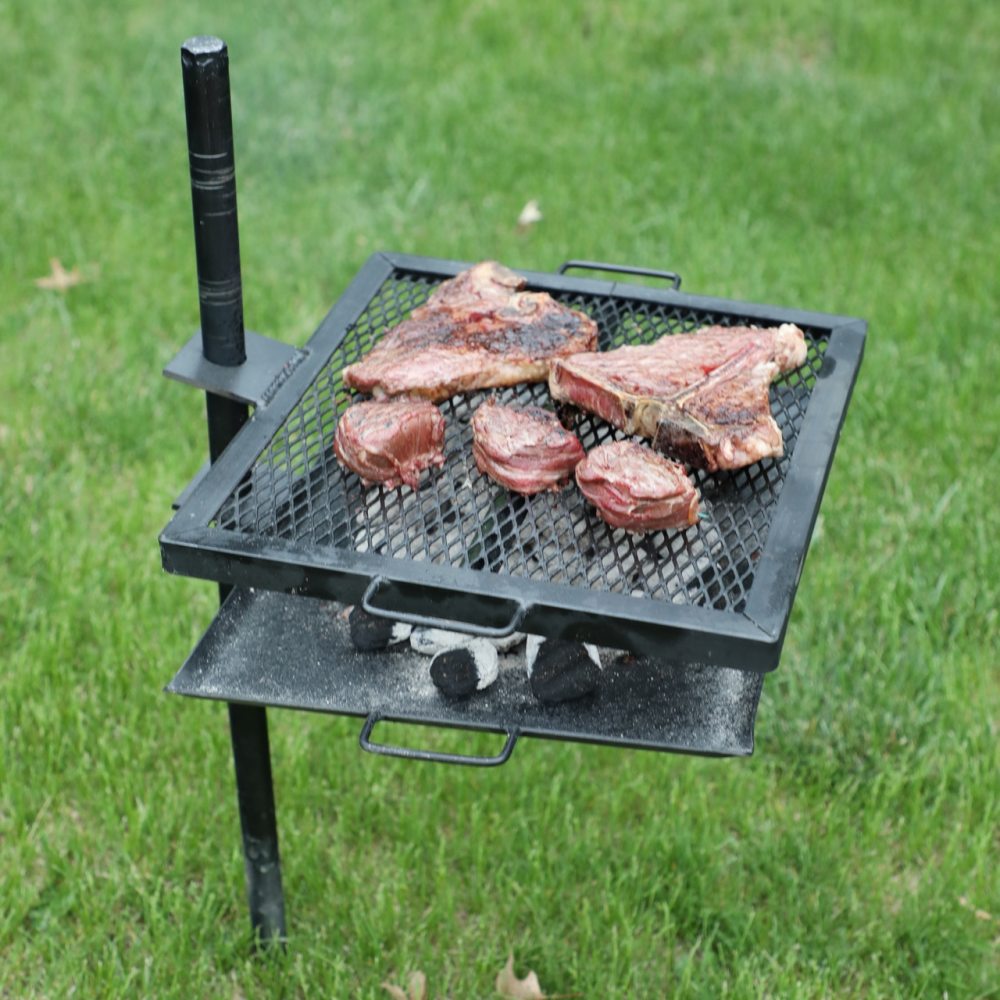 Cancooker Black GameMaker Gravity Grill Combo - Ascmtools